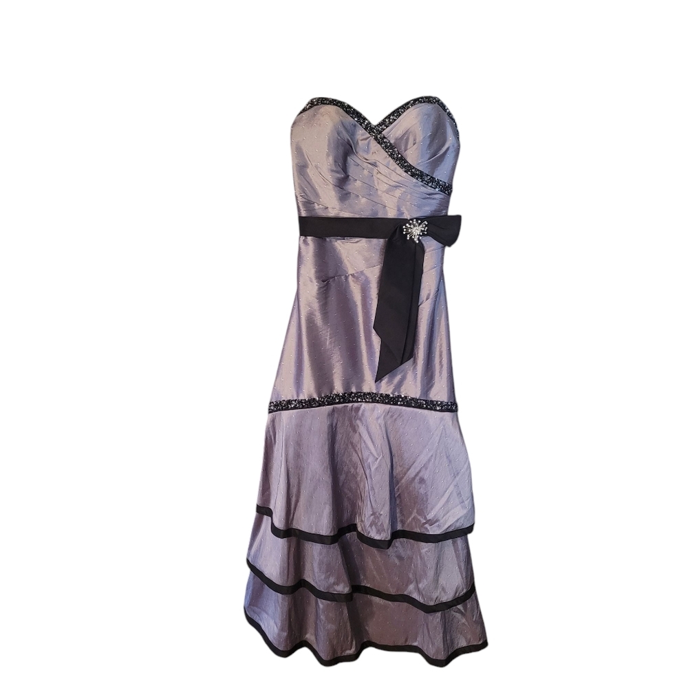 Flirt By Maggie Sottero Y2K Whimsigoth Jeweled Prom Dress - 12.           M72